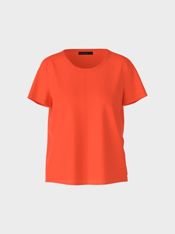 Marc Cain Bluse aus recyceltem Polyester Online Shopping