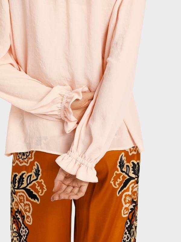 Marc Cain Leichte Bluse aus recyceltem Polyester Heißer Verkauf