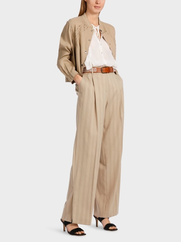 Marc Cain Modell WASCO – Hose in Nadelstreif Zeitlich begrenztes Angebot