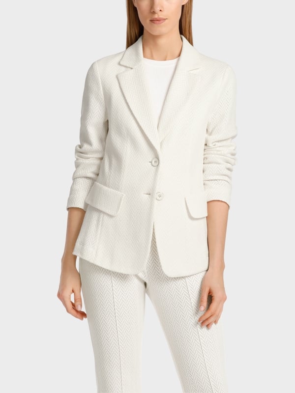 Marc Cain Körpernaher Blazer aus Strick Kauf eins, bekomm eins gratis