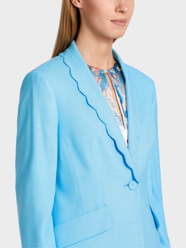 Marc Cain Blazer mit Muschelrevers VIP-Rabatte