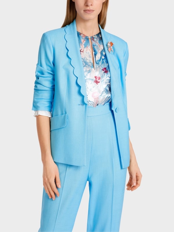 Marc Cain Blazer mit Muschelrevers VIP-Rabatte