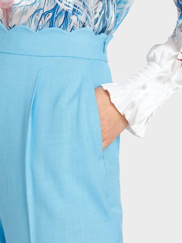 Marc Cain Modell SANAA mit gewelltem Bundabschluss Tiefpreis