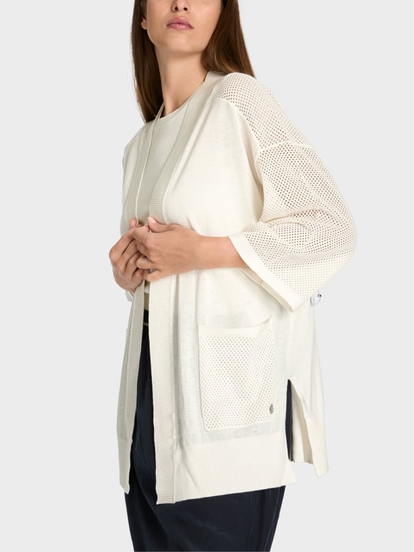 Marc Cain Cardigan mit Lochinsert JETZT KAUFEN
