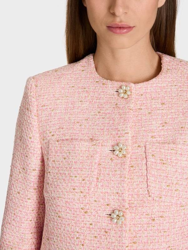 Marc Cain Jacke mit Perlenknöpfen Bis zu 50% Rabatt