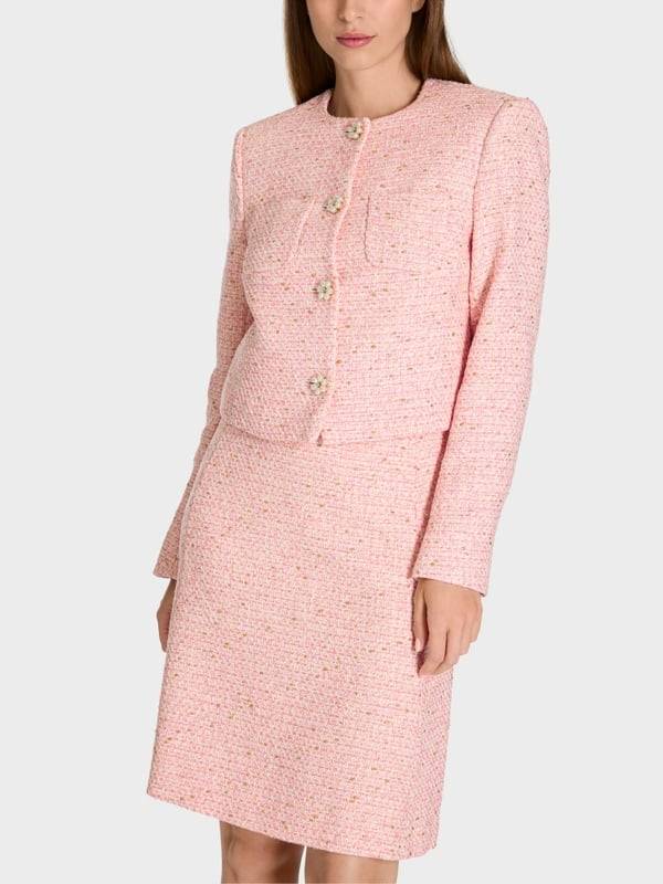 Marc Cain Jacke mit Perlenknöpfen Bis zu 50% Rabatt