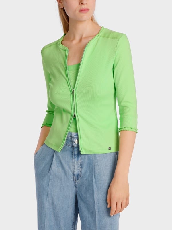 Marc Cain Sportive Jacke mit Rüschendetail Bis zu 65% Rabatt