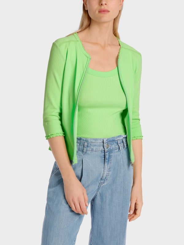 Marc Cain Sportive Jacke mit Rüschendetail Bis zu 65% Rabatt