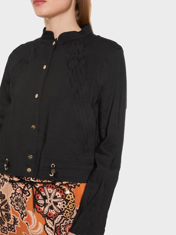 Marc Cain Kurze Jacke mit Tailoring-Details Nur für heute