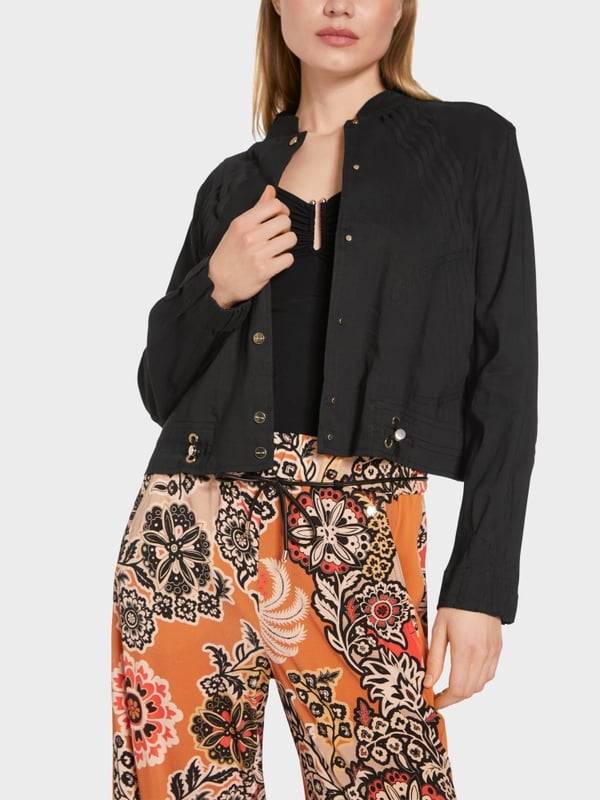 Marc Cain Kurze Jacke mit Tailoring-Details Nur für heute