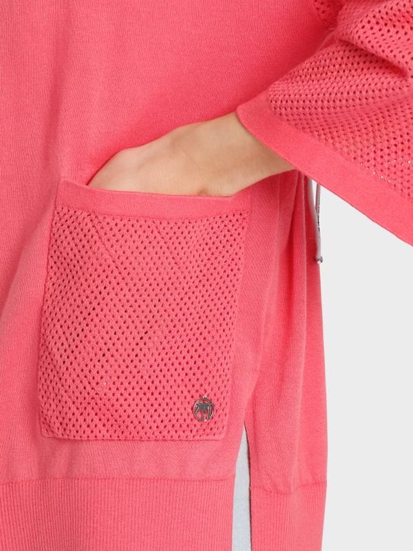 Marc Cain Cardigan mit Lochinsert Discount Store für neue Produkte