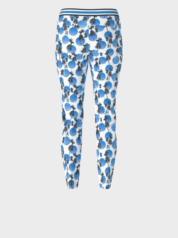 Marc Cain Modell SOFIA - Palmenprint auf Scuba Black Friday Preise