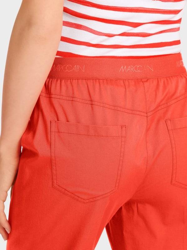 Marc Cain Modell FATSA – Caprihose mit Bügelfalte Im Verkauf