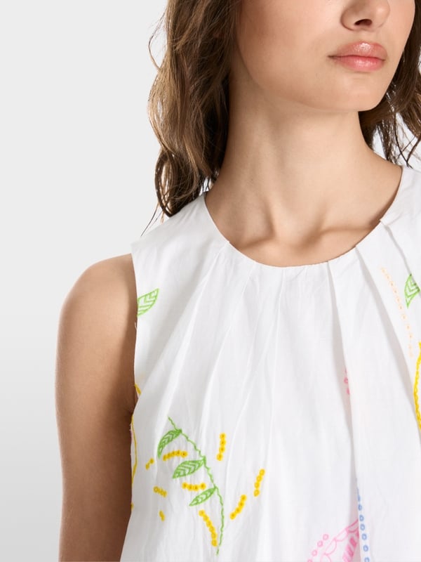 Marc Cain Ärmelloses Kleid in A-Linie Preisnachlass