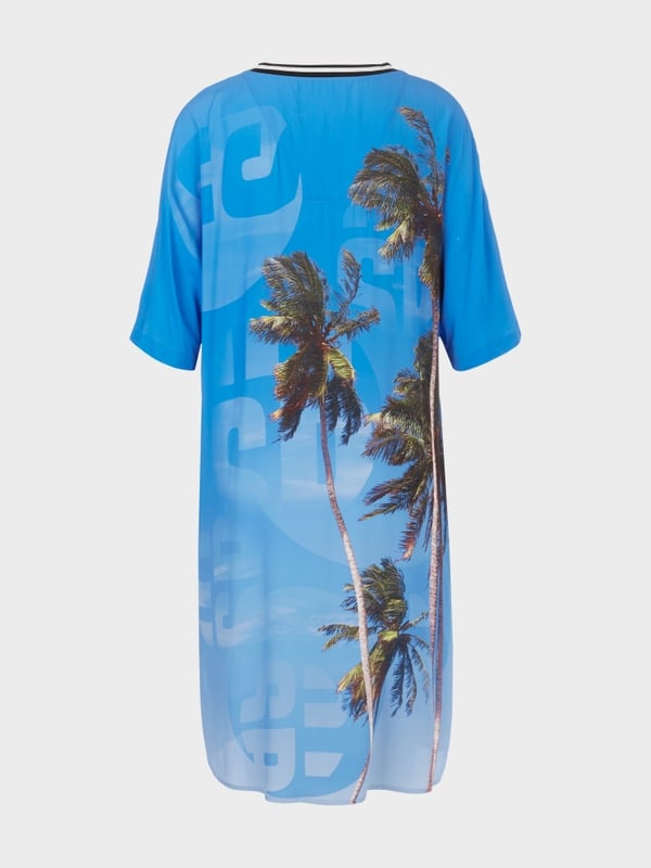 Marc Cain Kleid mit authentischem Palmenprint Weihnachtsangebot