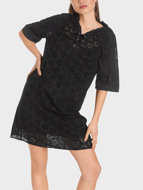 Marc Cain Kleid mit Lochstickerei Jubiläumsangebot