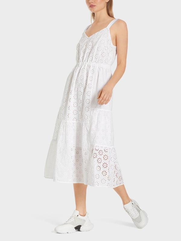 Marc Cain Sommerkleid mit Lochstickerei Heißer Verkauf