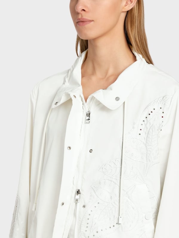 Marc Cain Outdoorjacke mit Stickerei Blitzangebot