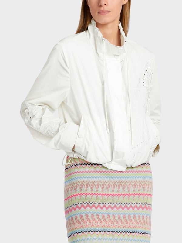 Marc Cain Outdoorjacke mit Stickerei Blitzangebot