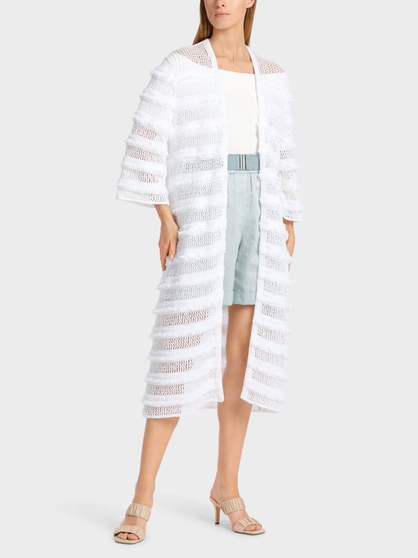 Marc Cain Mantel mit Struktur – Knitted in Germany Räumungsverkauf
