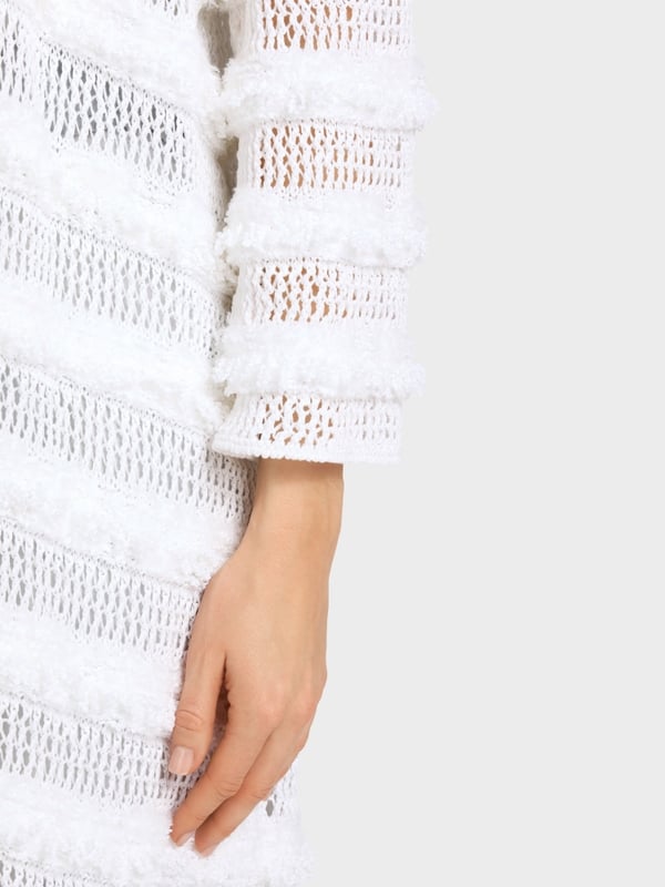 Marc Cain Mantel mit Struktur – Knitted in Germany Räumungsverkauf