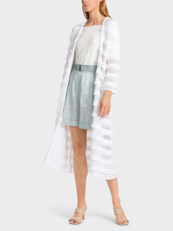 Marc Cain Mantel mit Struktur – Knitted in Germany Räumungsverkauf