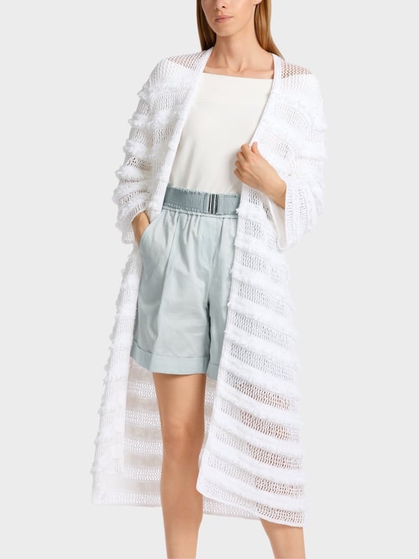 Marc Cain Mantel mit Struktur – Knitted in Germany Räumungsverkauf