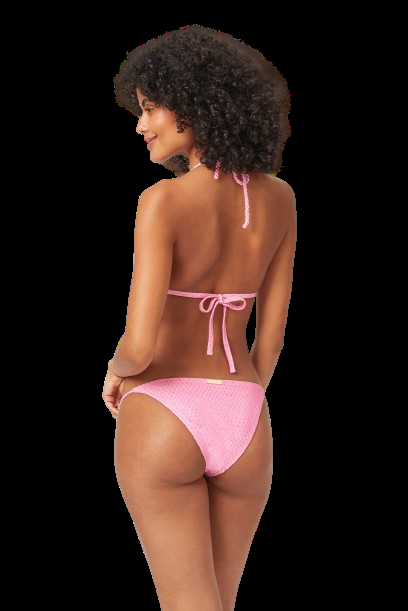 BIKINIS Ring Padded Triangel Bikini Pink Online