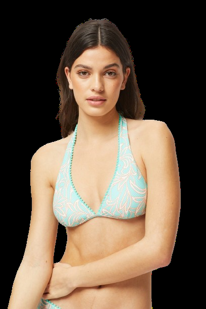 BIKINIS Pompom Padded Triangel Bikini Verkauf