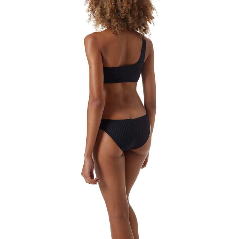 BIKINIS Toulouse Padded Bikini Black Ribbed im Angebot