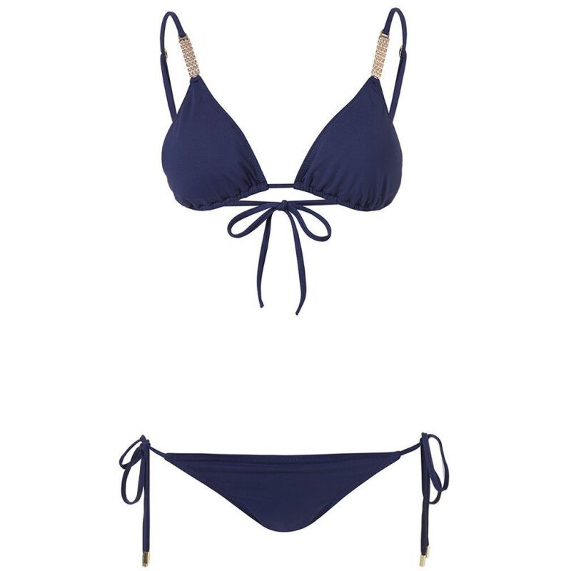 BIKINIS Maldives Padded Triangel Bikini Navy
