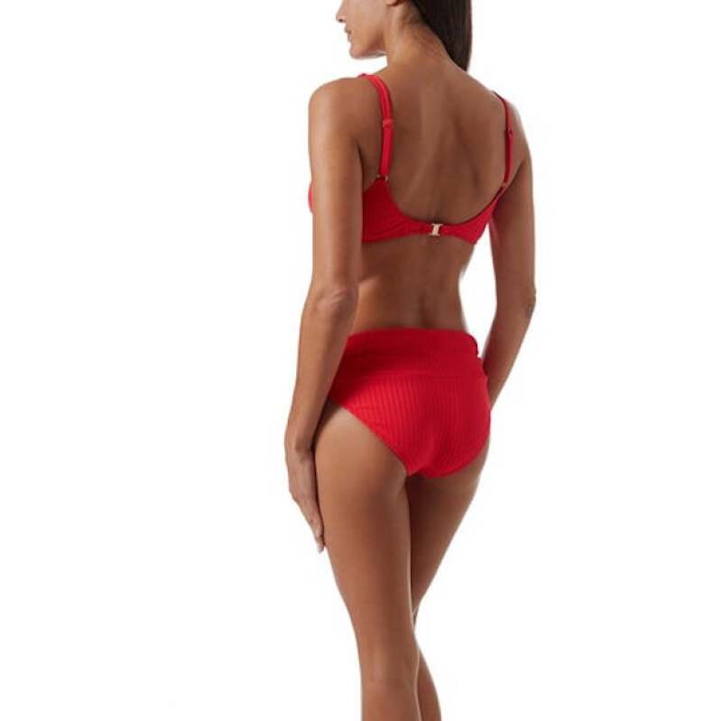 BIKINIS Bel Air Bügel Bikini Red Ribbed Wochenangebot