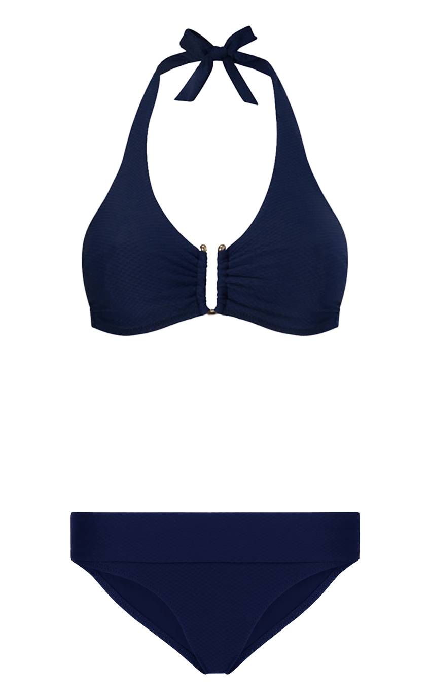 BIKINIS Core D-G U Bar Bügel Bikini Dunkelblau Blitzverkäufe