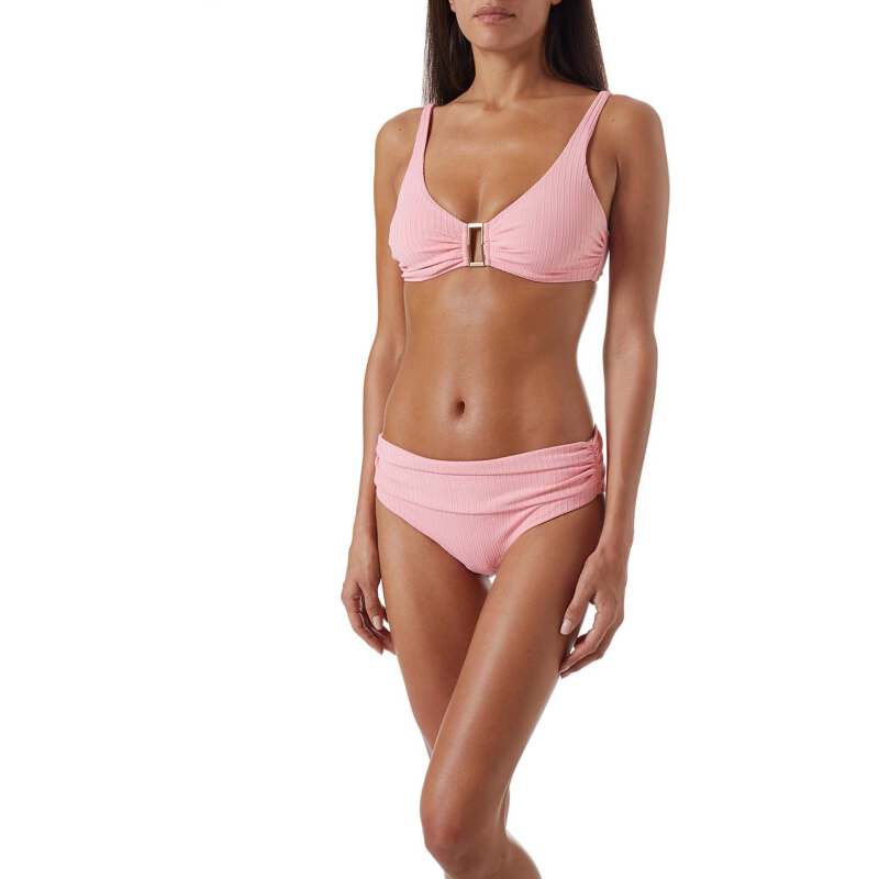 BIKINIS Bel Air Bügel Bikini Blush Ribbed Günstiger Verkauf