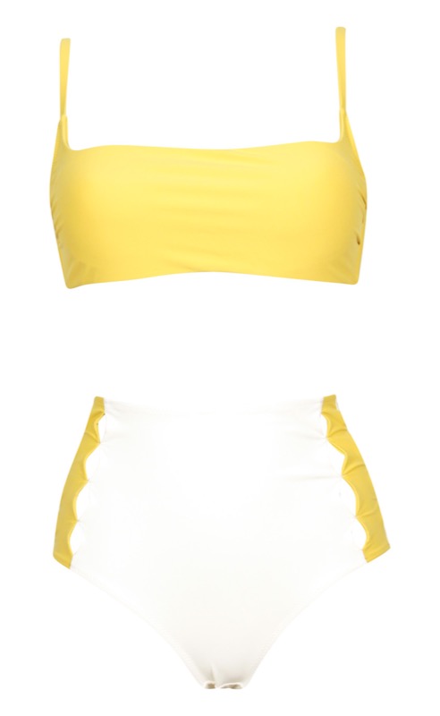 NEUHEITEN Roxanne Diamond High-Waist Bikini Slip Verkauf