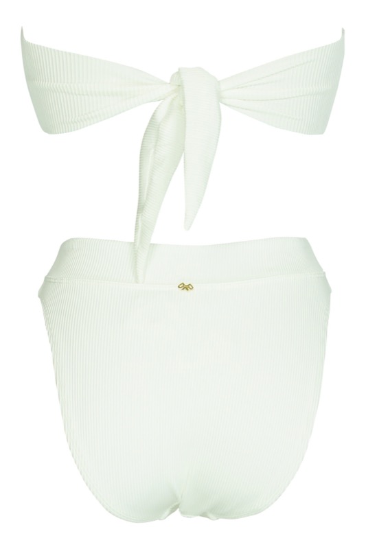 NEUHEITEN White Pearl Padded Bandeau Bikini Angebote