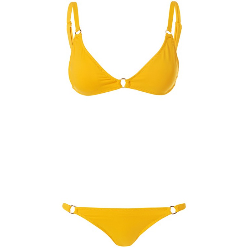 NEUHEITEN Montenegro Padded Triangel Bikini Gelb
