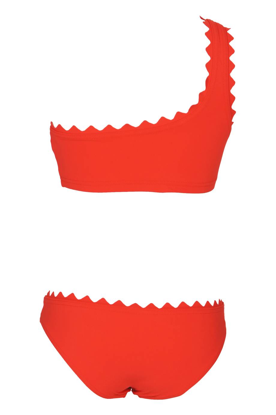 NEUHEITEN Ines Asymmetrischer Bikini Rot Blitzverkäufe