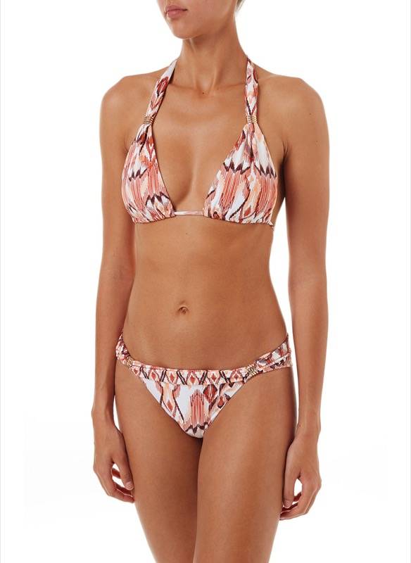 NEUHEITEN Grenada Padded Triangel Bikini Ikat im Angebot