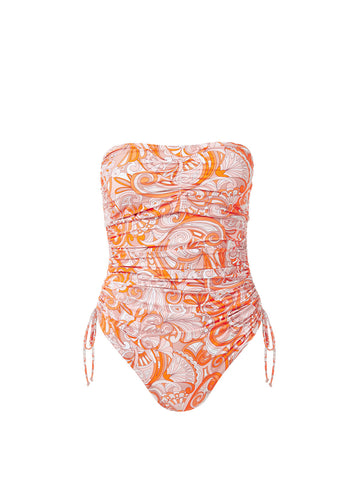 NEUHEITEN Sydney Padded Badeanzug Mirage Orange