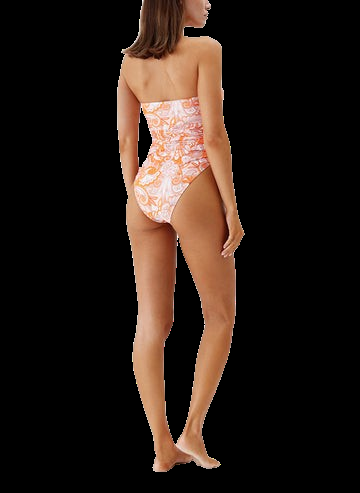NEUHEITEN Sydney Padded Badeanzug Mirage Orange Günstiger Verkauf