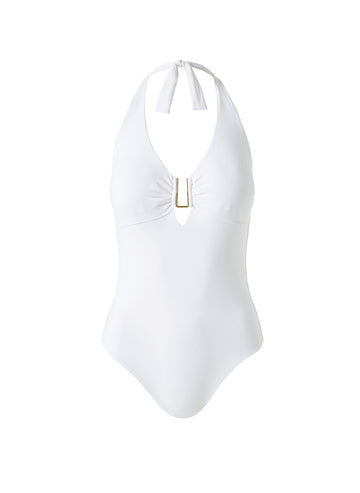 NEUHEITEN Tampa Padded Badeanzug Weiß
