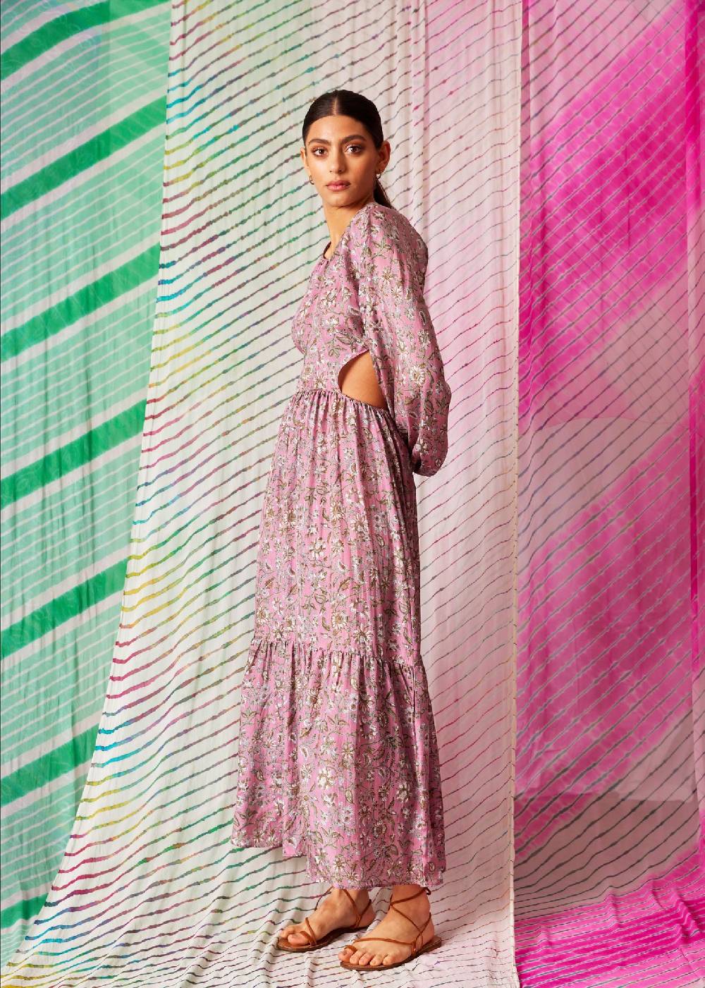NEUHEITEN Carmen Kleid Pink Lily Meist gekauft
