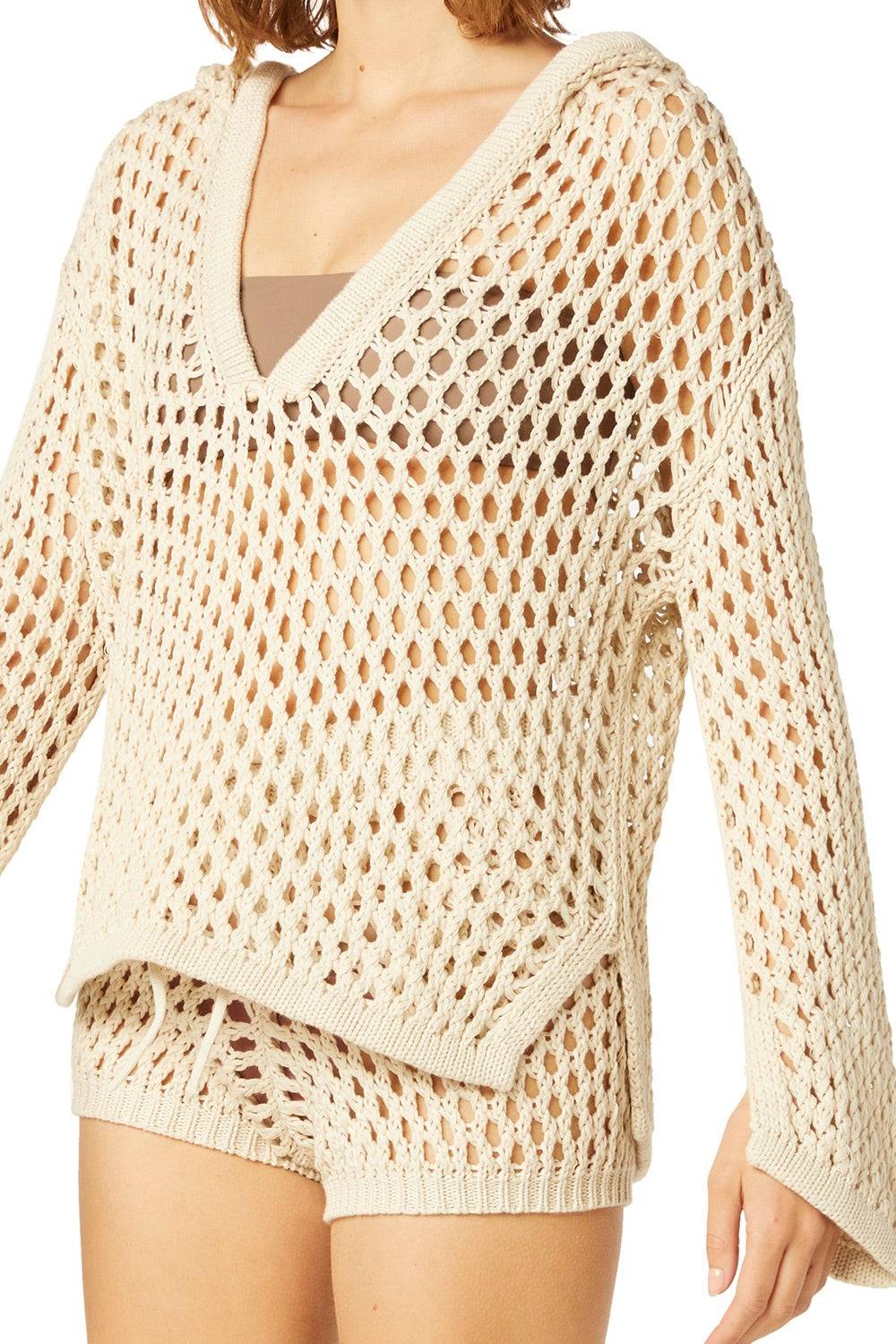 RESORTWEAR Shamani Hoodie Natural Fabrikverkauf