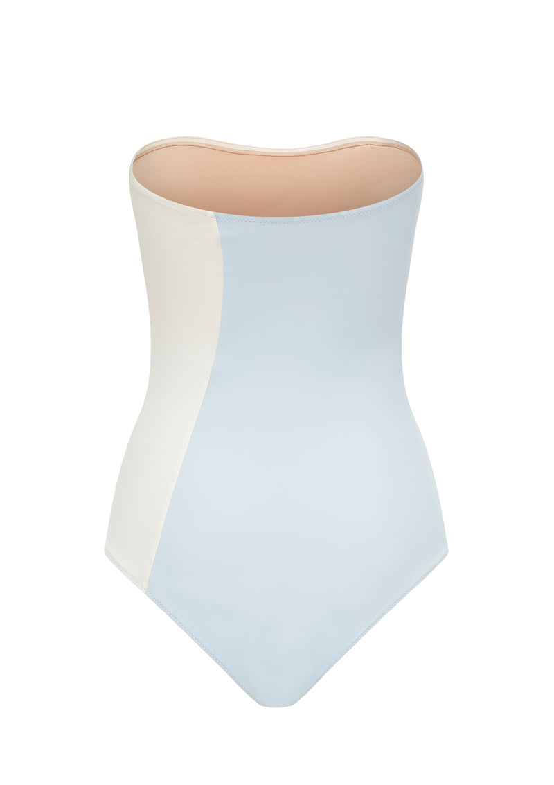 NEUHEITEN Pavana Badeanzug Creme/Skyway Auslauf
