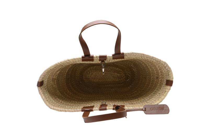 ACCESSOIRES Greta Korb Natur/Braun Verkauf