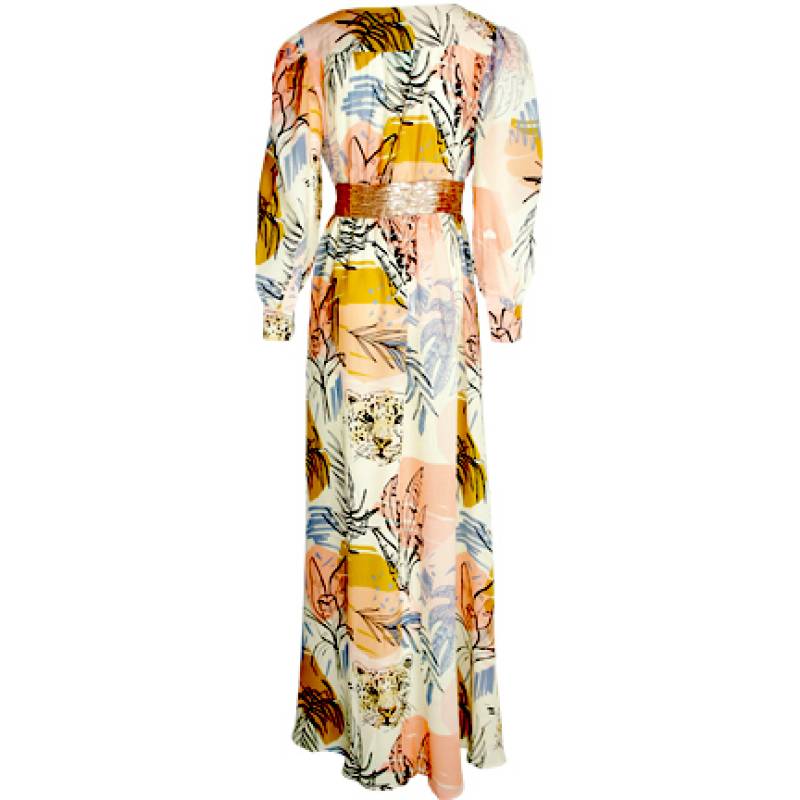 NEUHEITEN Maxikleid Abstract Jungel Outlet