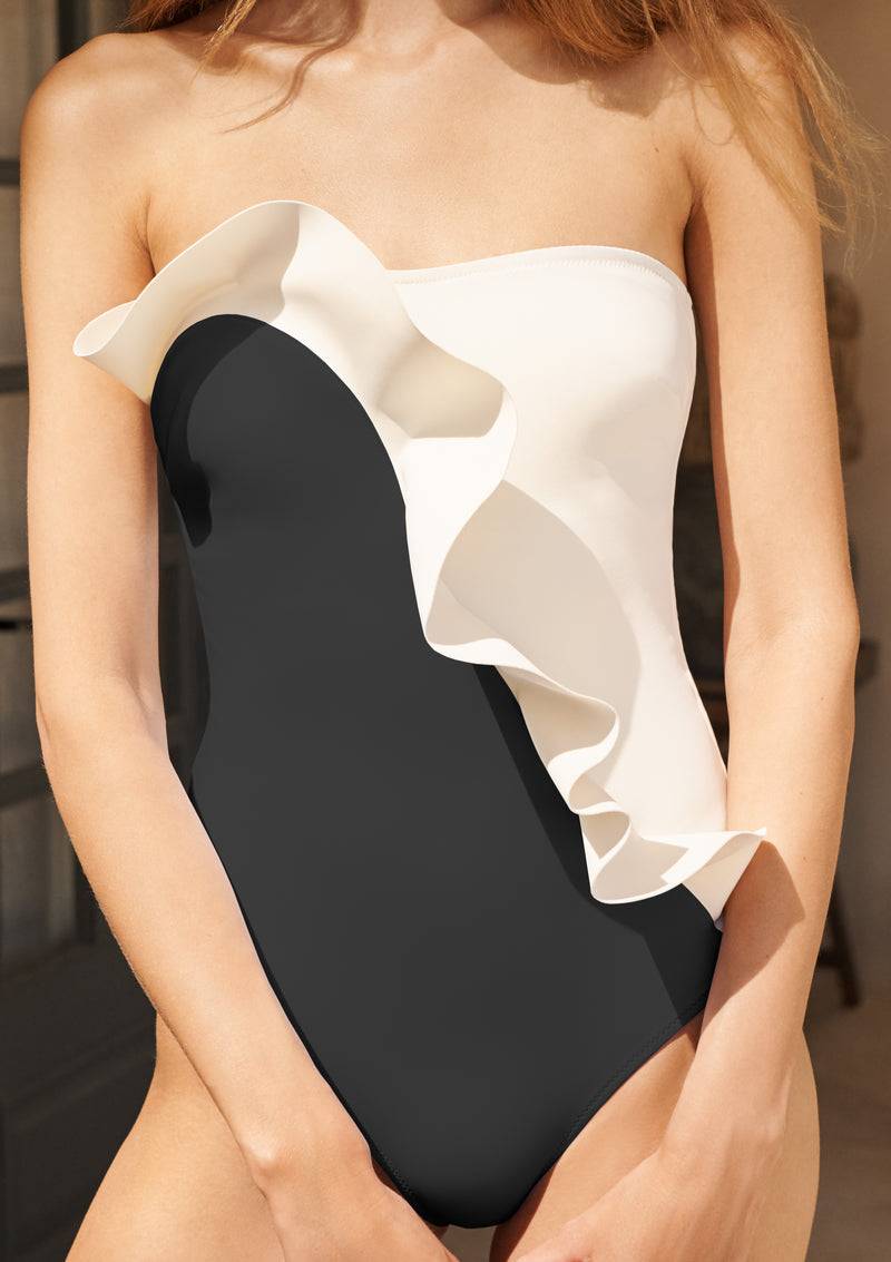 NEUHEITEN Pavana Badeanzug Black/Creme Verkauf