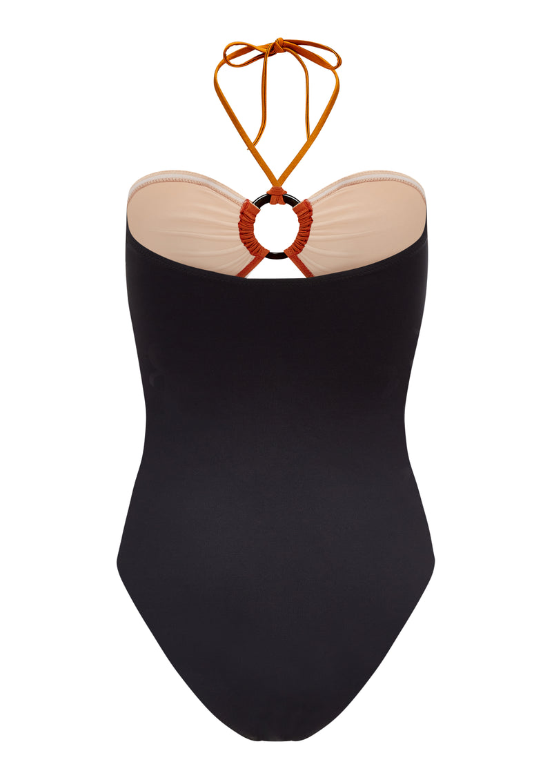 NEUHEITEN Rao Badeanzug Amber/Black/Creme Hotsell