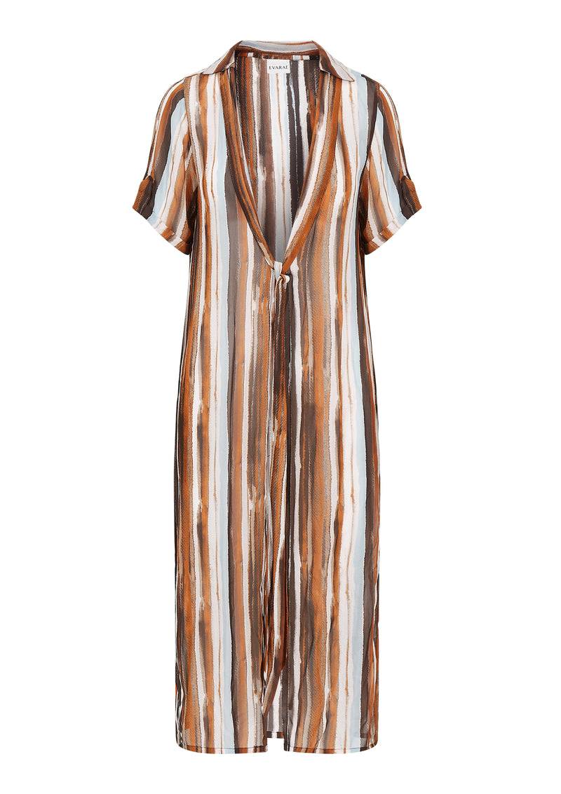 NEUHEITEN Yani Kaftan Kleid Yancystripe